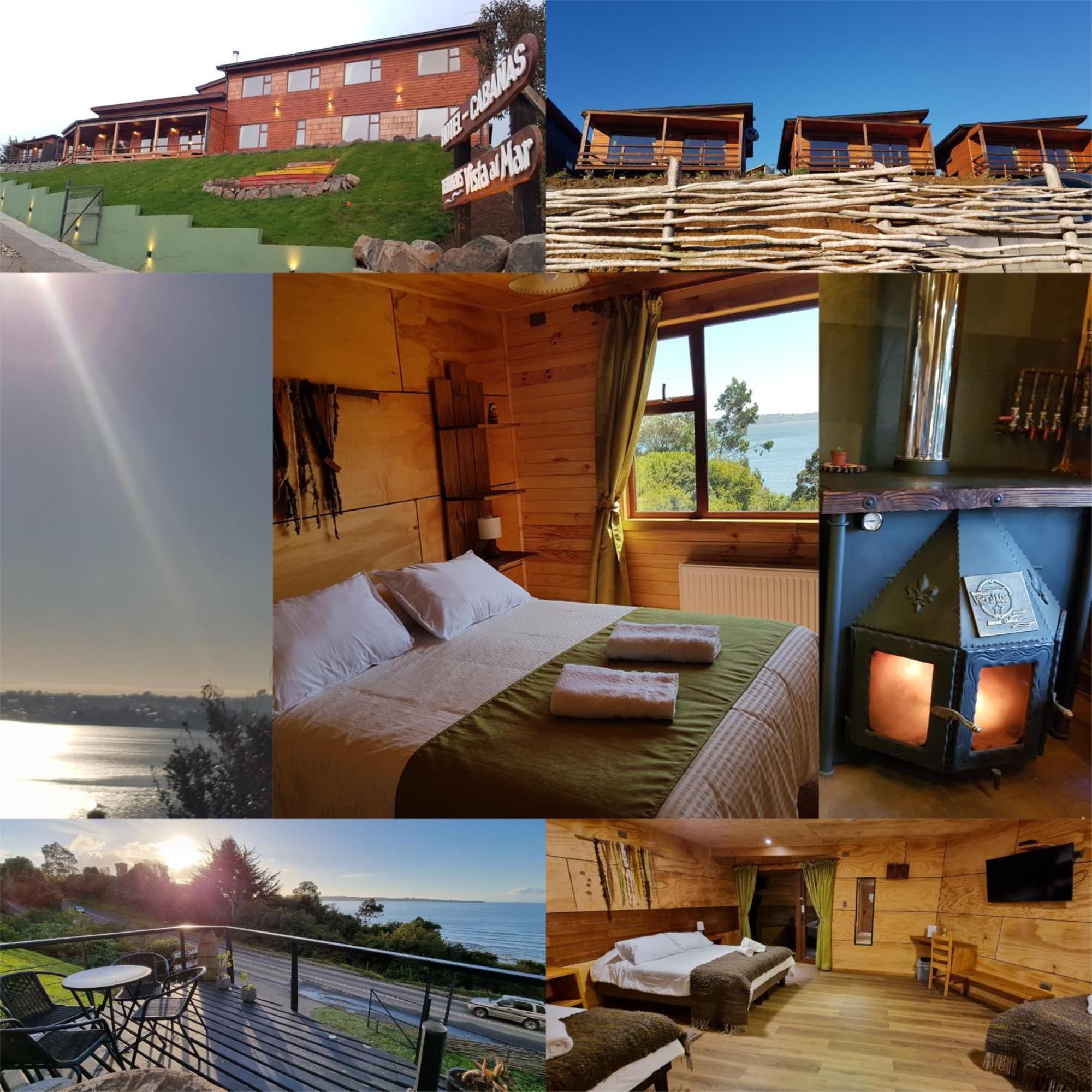 Hotel Y Cabanas Terrazas Vista Al Mar Hct Ancud Eksteriør billede