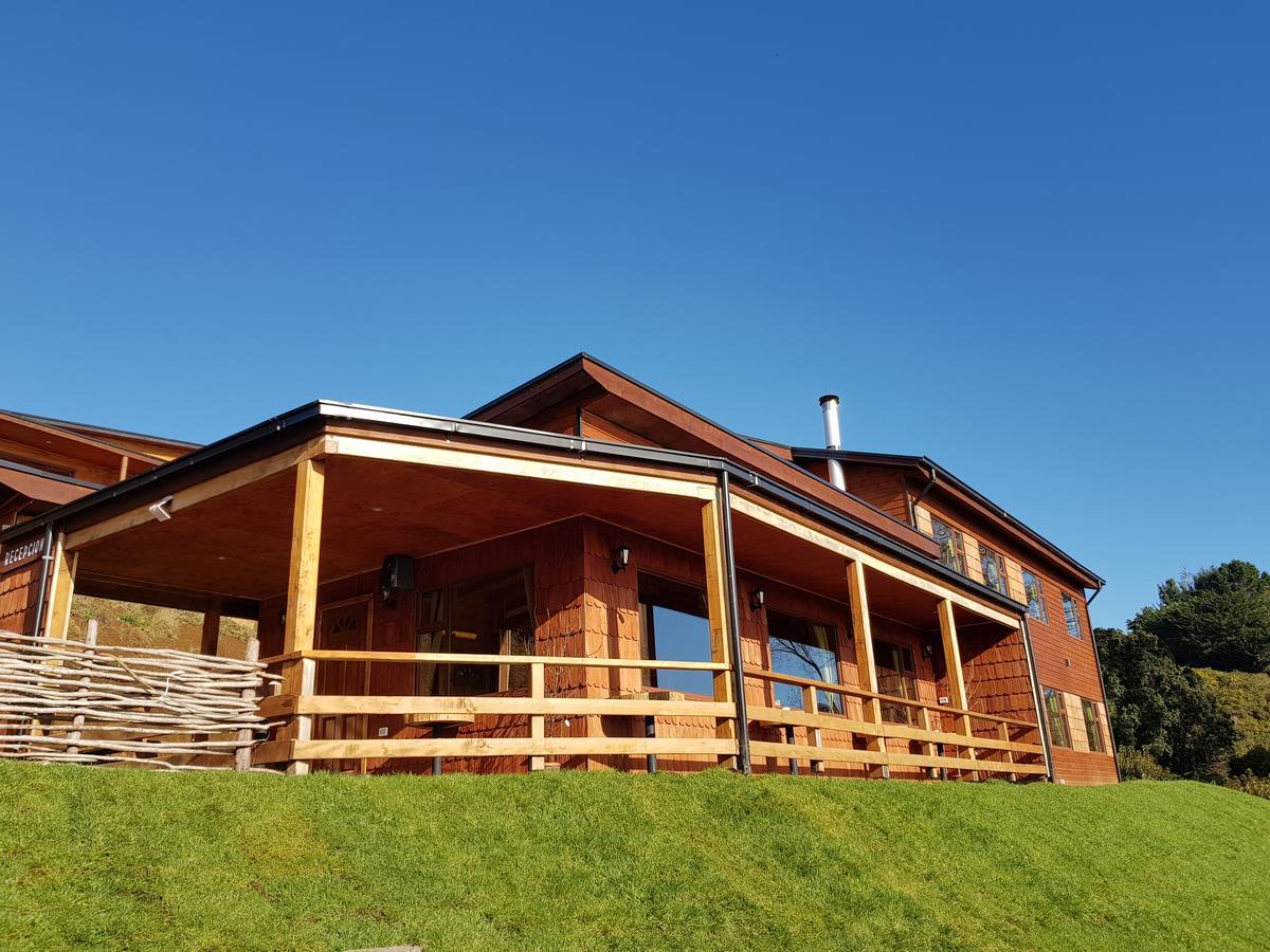 Hotel Y Cabanas Terrazas Vista Al Mar Hct Ancud Eksteriør billede
