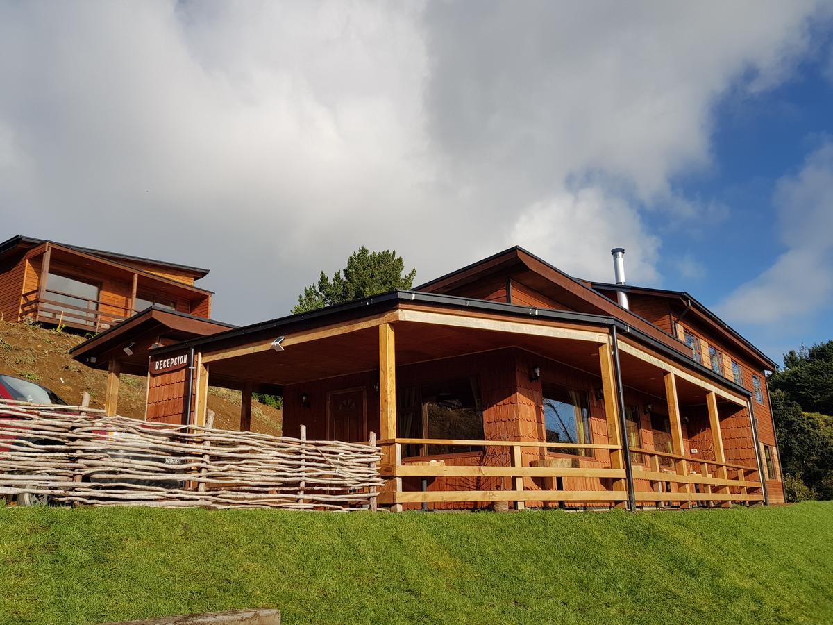 Hotel Y Cabanas Terrazas Vista Al Mar Hct Ancud Eksteriør billede